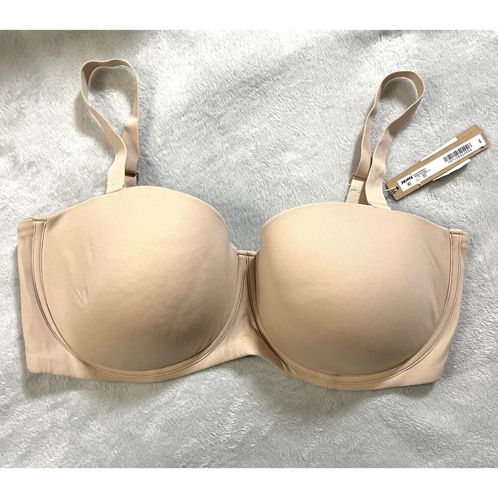 SKIMS Fits Everybody 40DD Strapless Bra Mica Light BA-BAN-3151 NWT